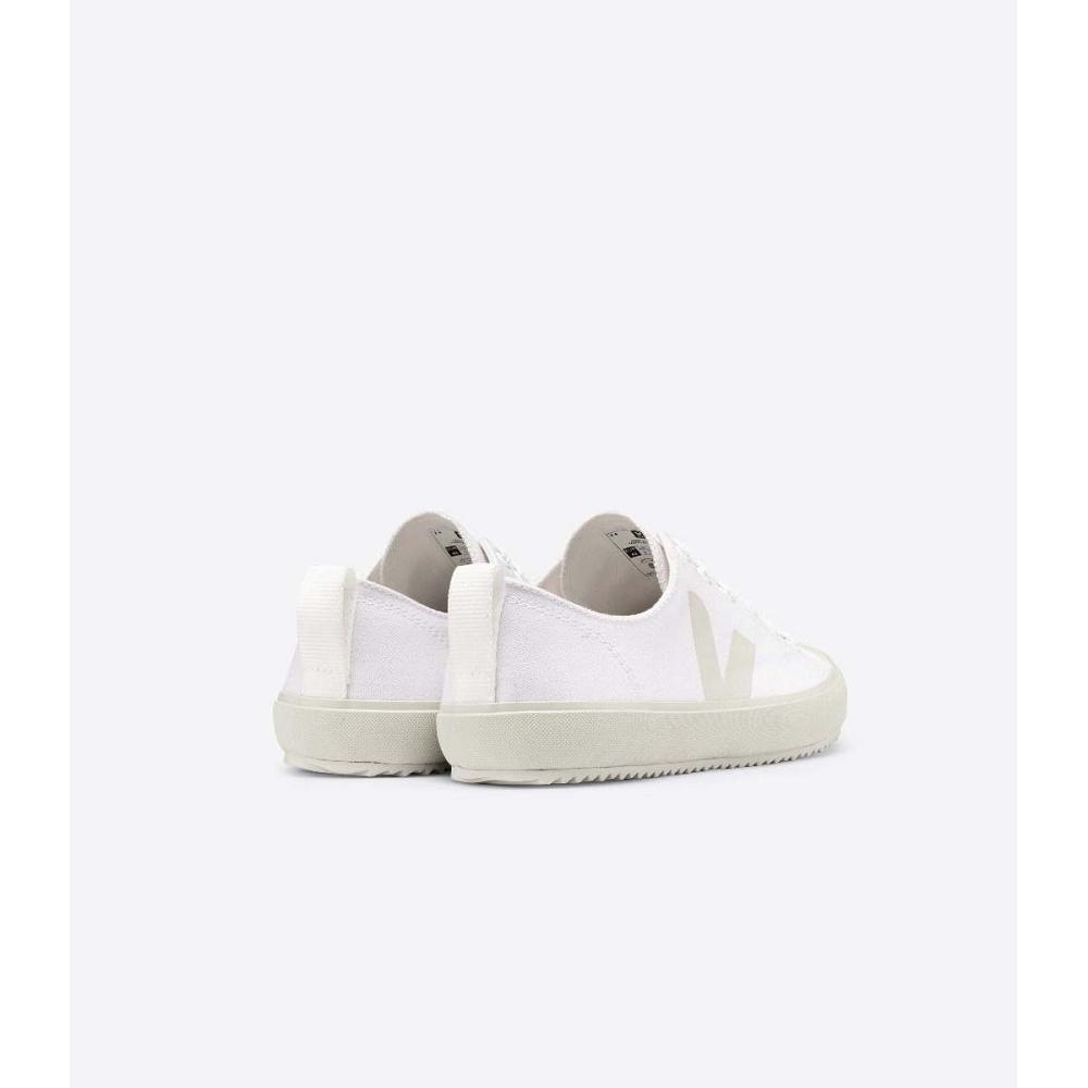 Women's Veja NOVA CANVAS Shoes White | SG 478EBC